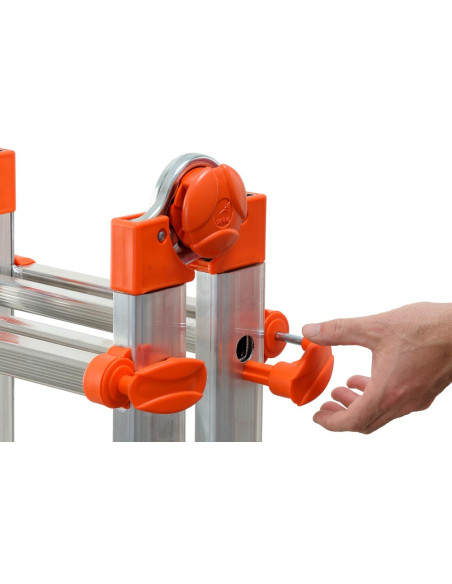 PEPPINA ALU150 |Multifunction telescopic ladder EN131 | Gierre