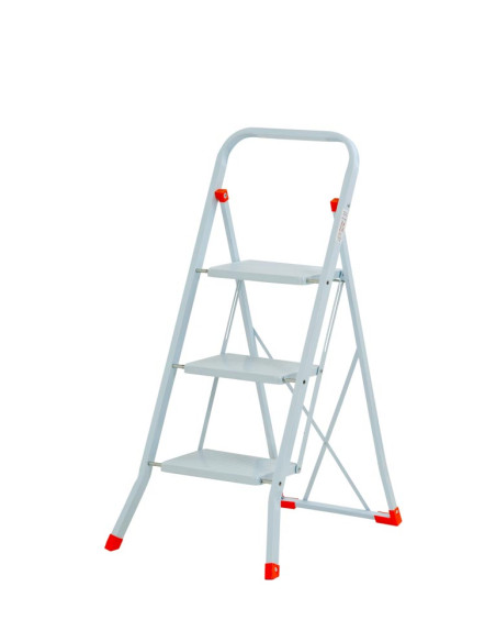 Steepstool Minisgà, made of steel, 2 steps, 150 kgs max load