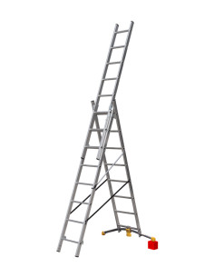 G LEVEL Scala trasformabile tripla con regolazione a pedale | GIERRE 2