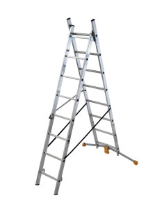 HobbyLOT Scala trasformabile doppia con regolazioni a pedale Haillo 2