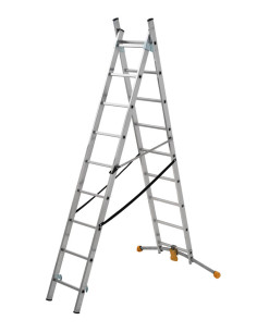 HobbyLOT Scala trasformabile doppia con regolazioni a pedale Haillo 2