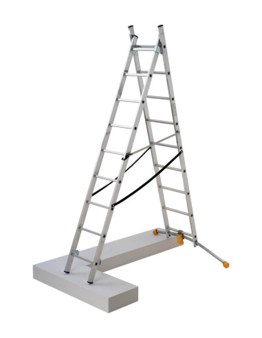 G LEVEL Scala trasformabile doppia con regolazione a pedale | GIERRE