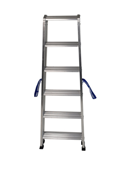 Gierre Stabila AL750,Aluminium stepladder, 8 steps, 150 kgs max load