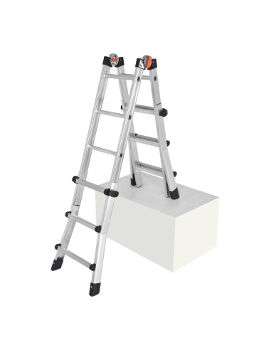 PEPPINA ALU150 |Multifunction telescopic ladder  D.Lgs.  | Gierre