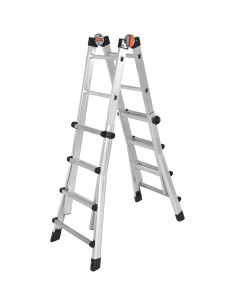 PEPPINA ALU150 |Multifunction telescopic ladder  D.Lgs.  | Gierre 2
