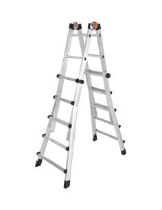 PEPPINA ALU150 |Multifunction telescopic ladder  D.Lgs.  | Gierre 2