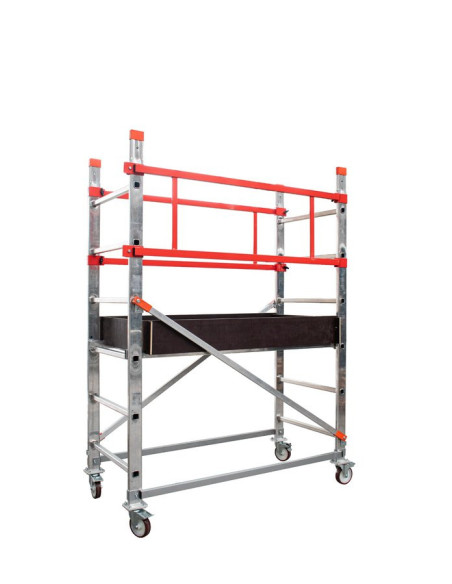 Torre mobile 900FL GierrePro, TA900FL,  in alluminio,  portata 168 kg