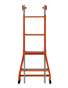 Gierre PEPPINA FE125 steel multifunction telescopic ladder 2