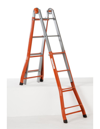 Gierre PEPPINA FE125 steel multifunction telescopic ladder